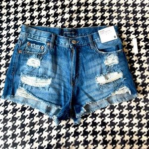 Aeropostale blue jean shorts